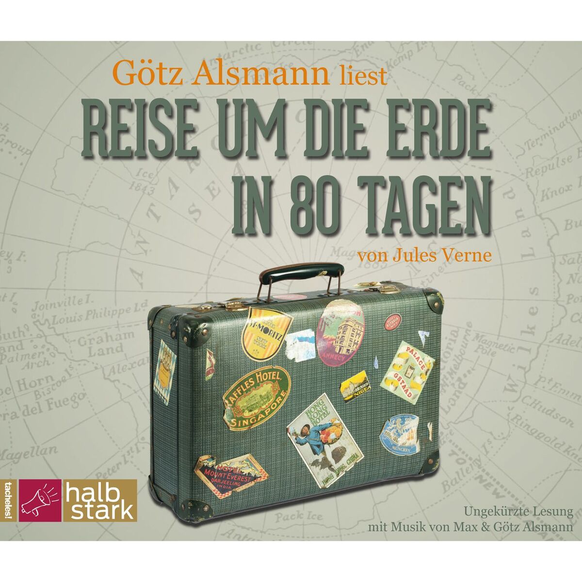 Album cover of Reise um die Erde in 80 Tagen (ungekürzt)