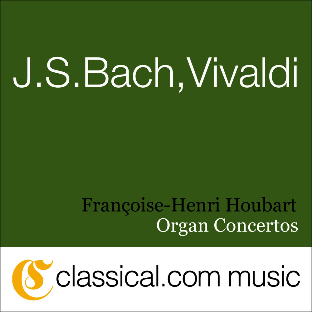 Picture of Johann Sebastian Bach, Antonio Vivaldi, Organ Concerto In D Minor, BWV 596 / Rv 565