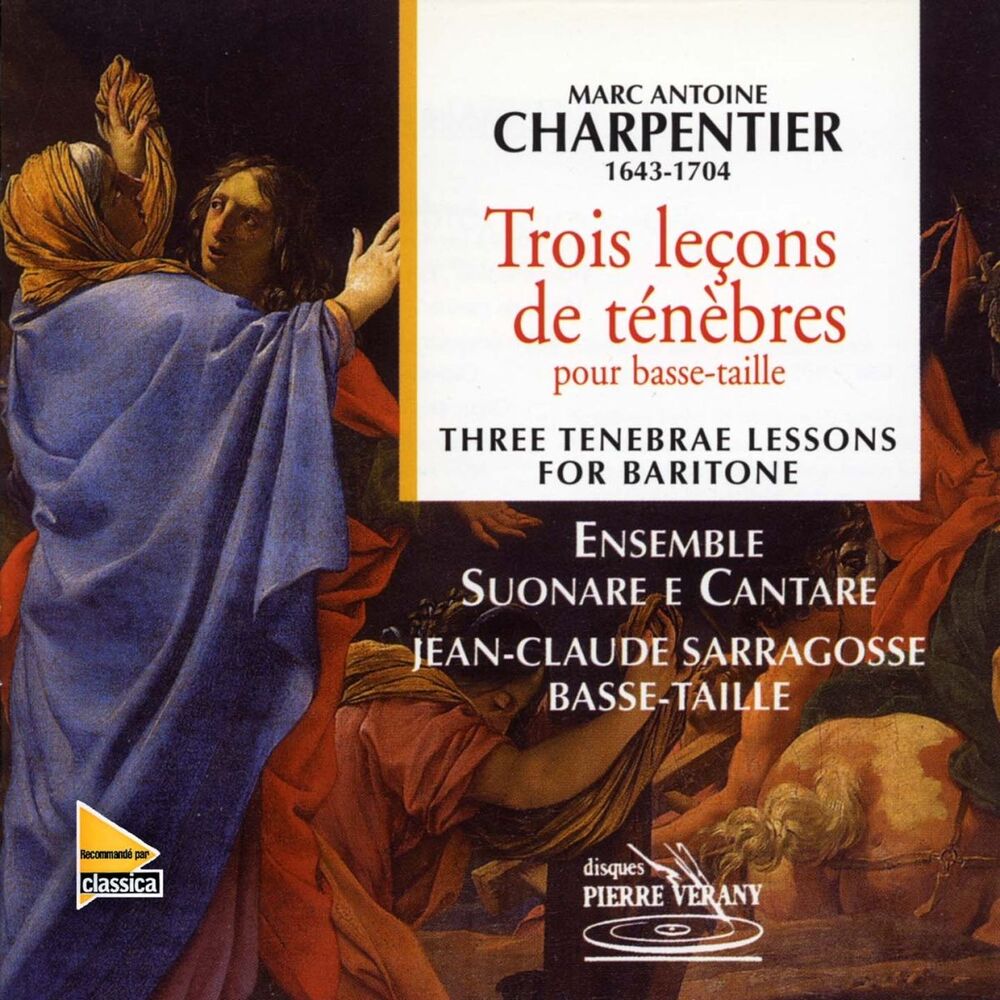 Picture of Charpentier : Trois leçons de ténèbres pour basse-taille