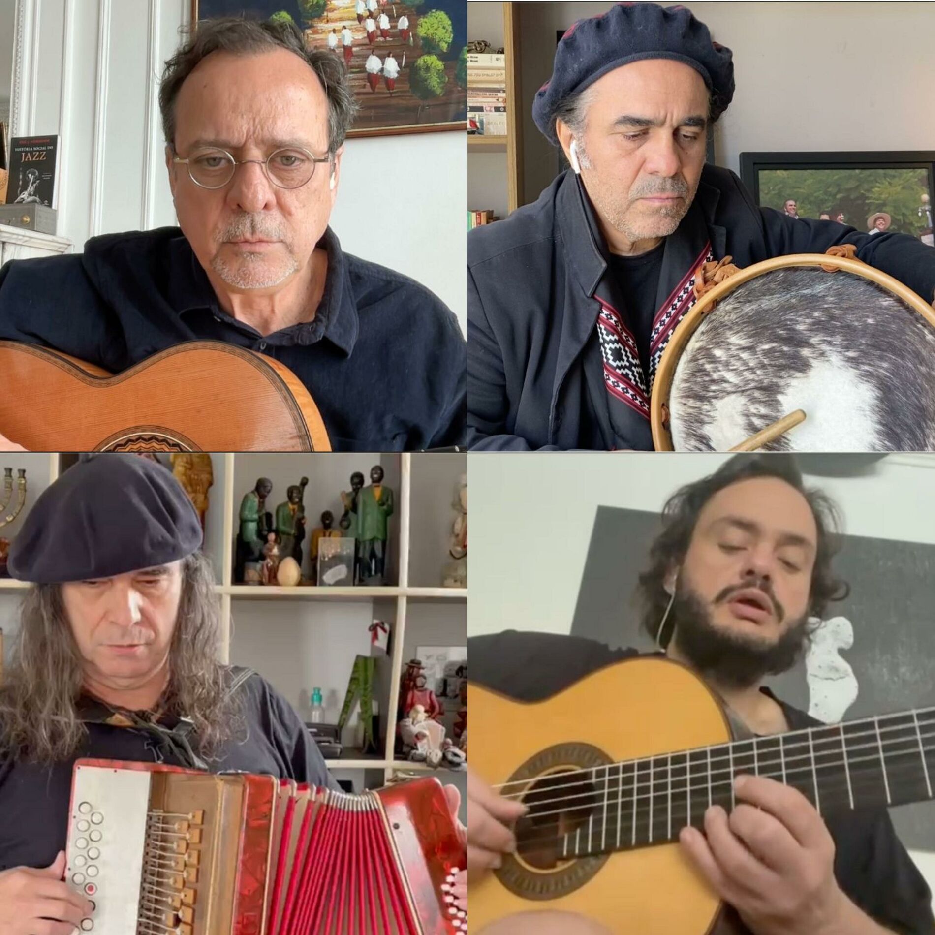 Album cover of Um pingo no telhado (feat. Yamandu Costa, Renato Borghetti & Ernesto Fagundes)
