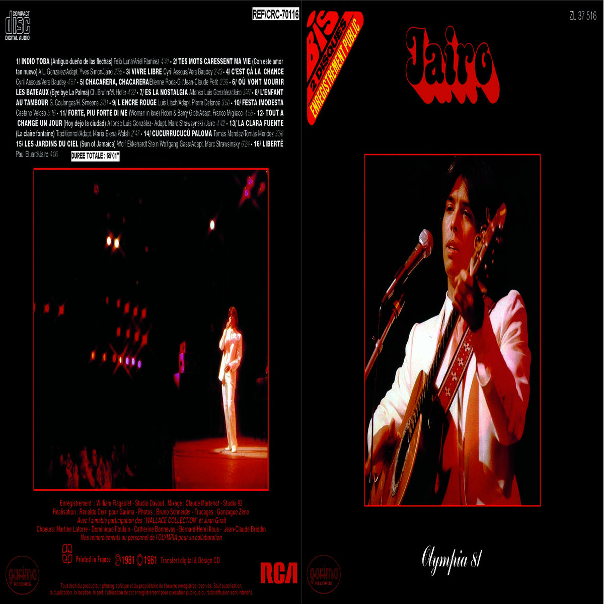 Album cover of Olympia 81