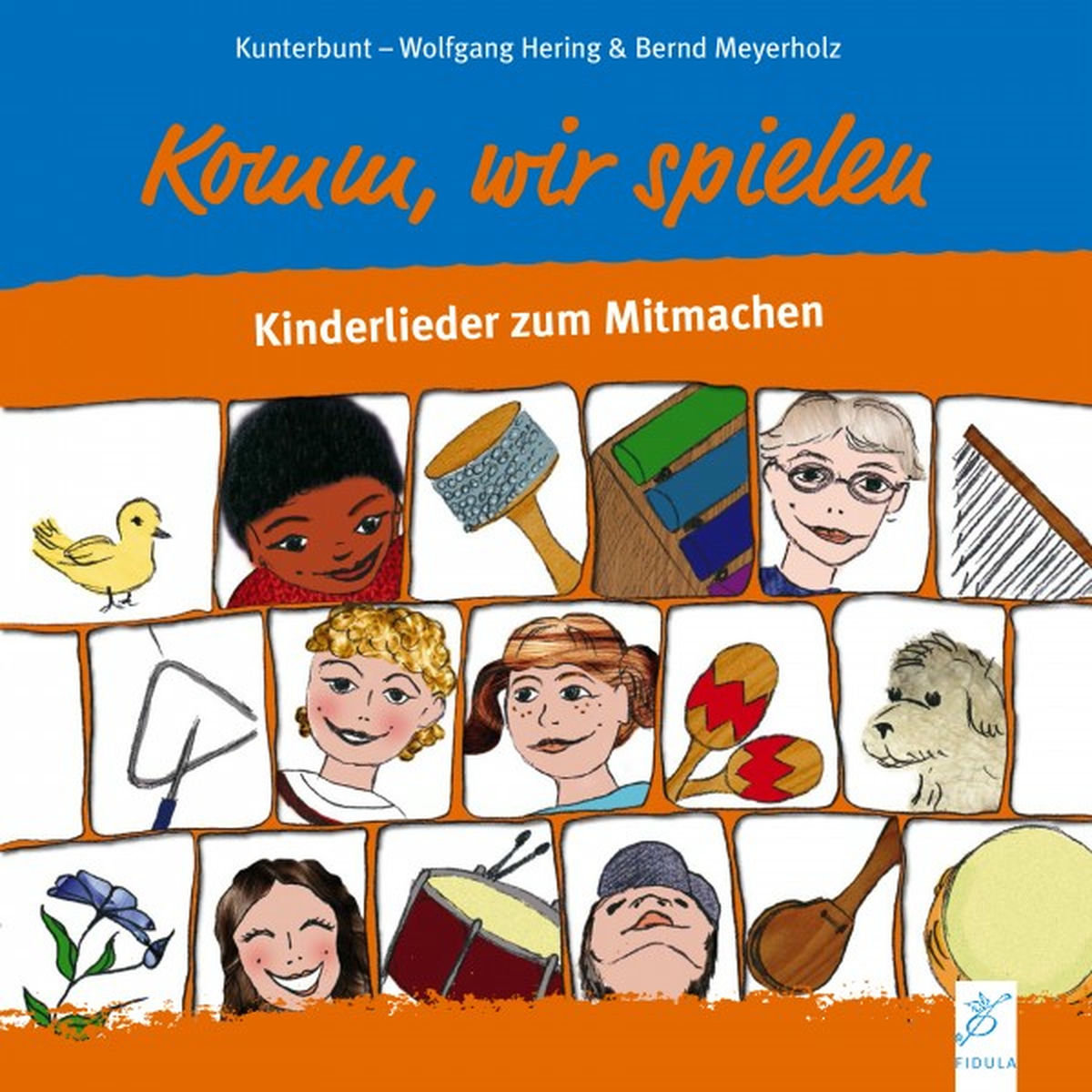 Album cover of Komm, wir spielen: Kinderlieder zum mitmachen
