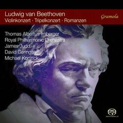 Cover of Beethoven: Violin Concerto in D Major, Romances for Violin & Orchestra, and Triple Concerto in C Major