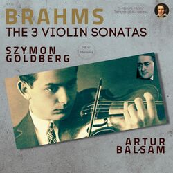 Cover of Brahms: The 3 Violin Sonatas