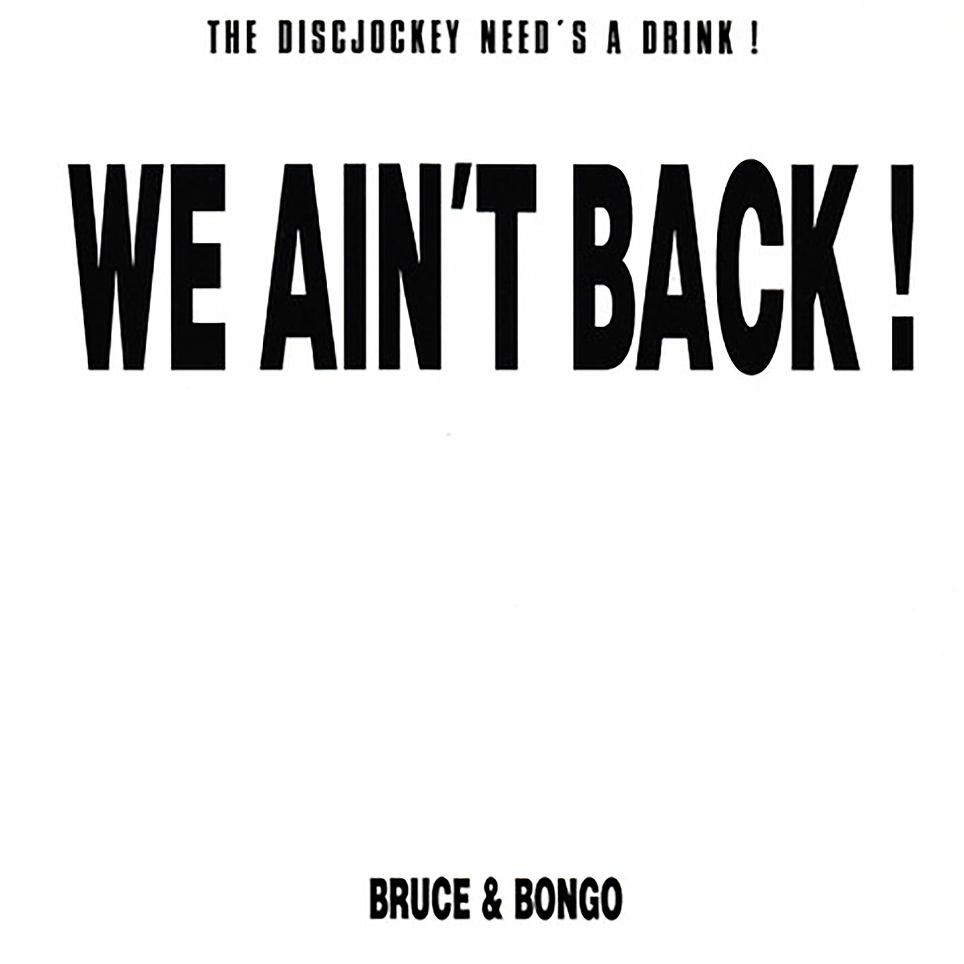 Album cover of We Ain't Back