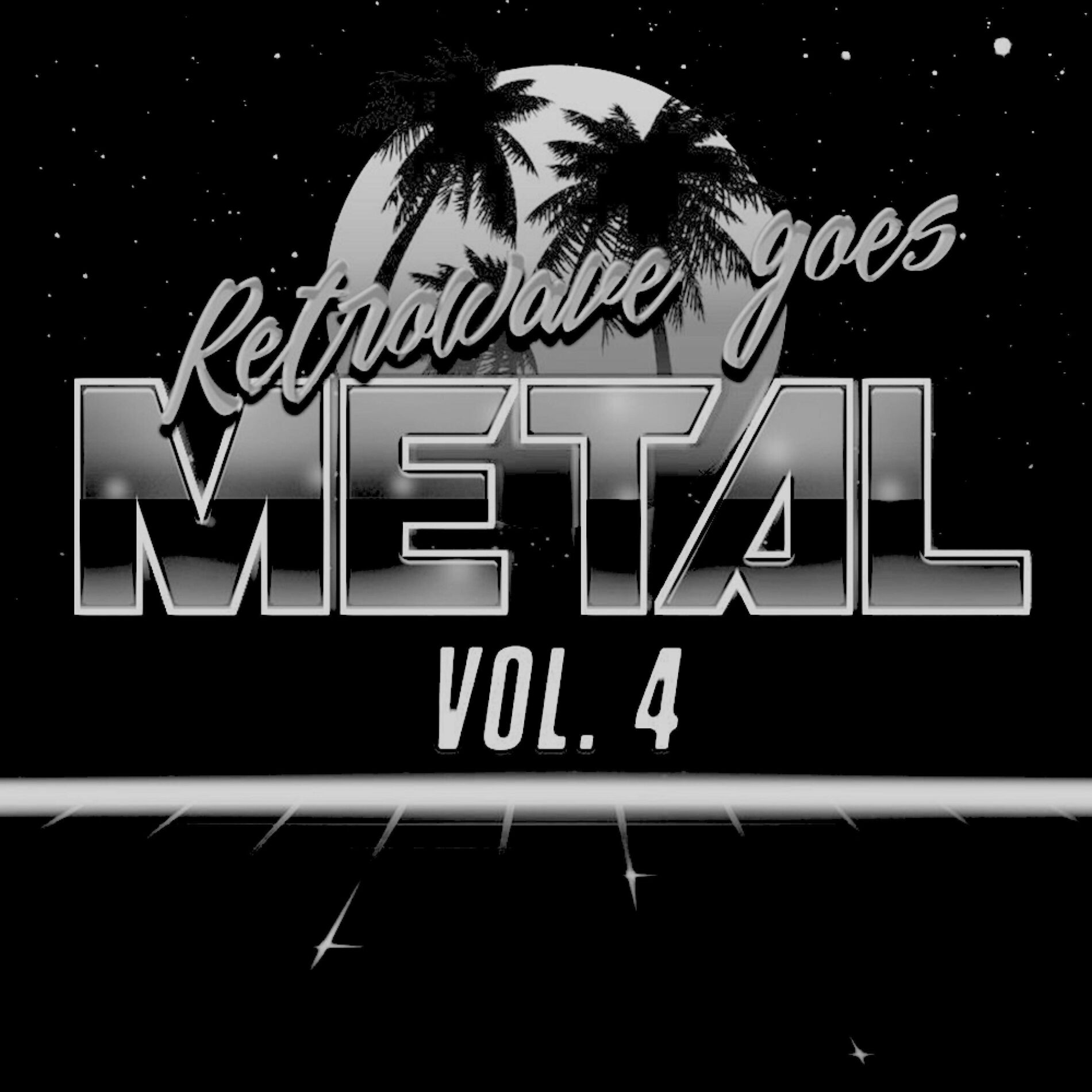 Album cover of Retrowave Goes Metal, Vol. 4