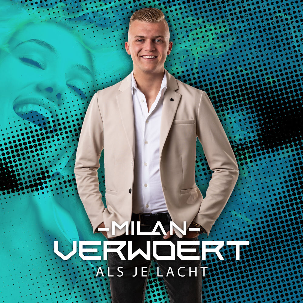 Albumhoes van als je lacht — Milan Verwoert