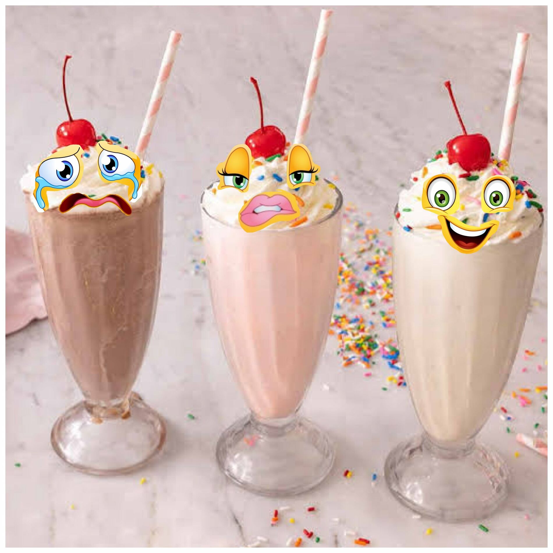 Album cover of Las Milkshakes tambien lloran