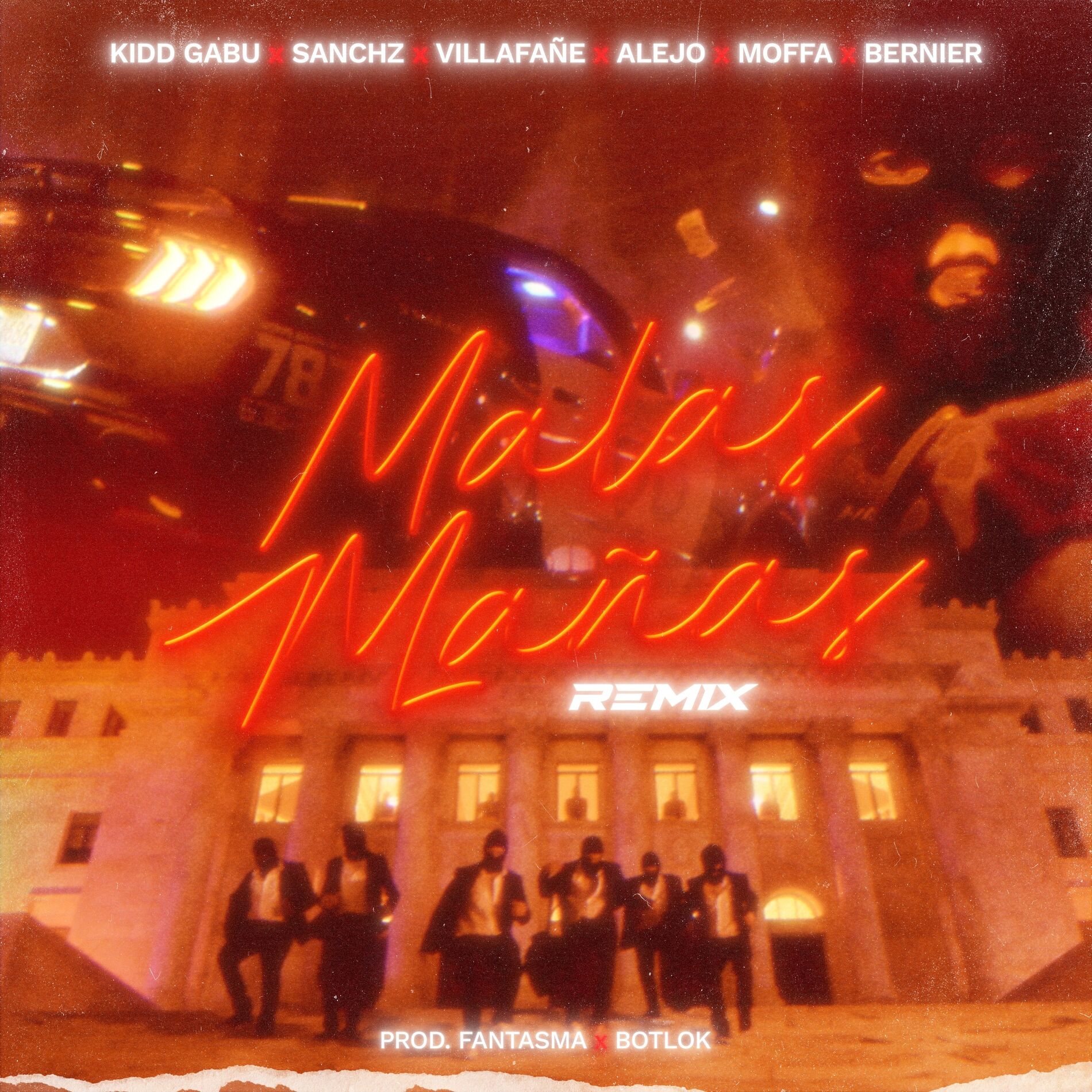 Album cover of Malas Mañas (Remix) [feat. Sanchz, Villafañe, Moffa, Alejo & Bernier]