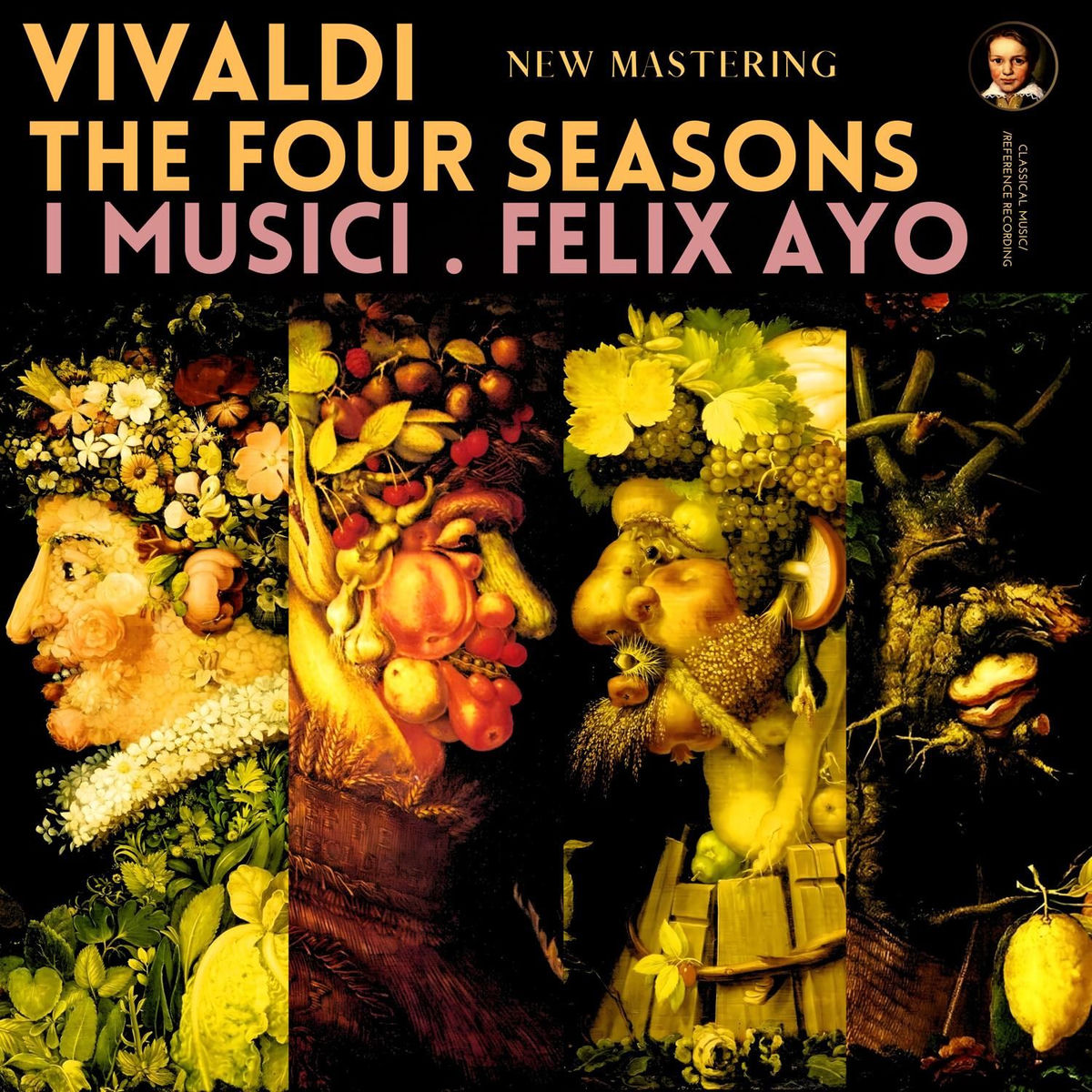 Album cover of Vivaldi: The Four Seasons by Felix Ayo (2022.c Remastered, Studio 1959)