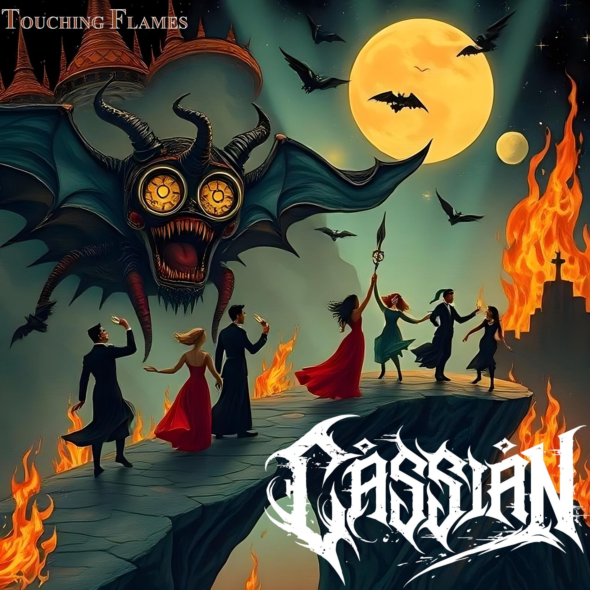 Album cover of Touching Flames