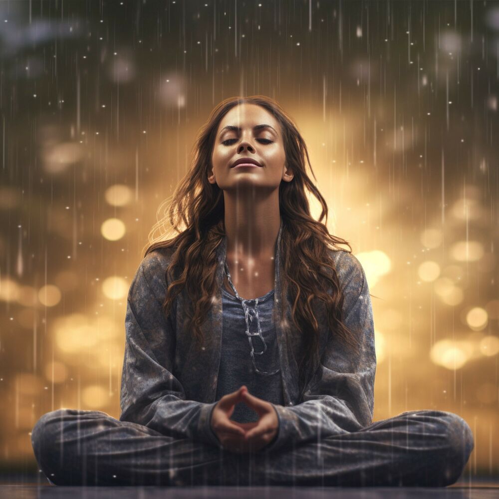 Picture of Yogic Rain Serenity: Music for Stress Relief