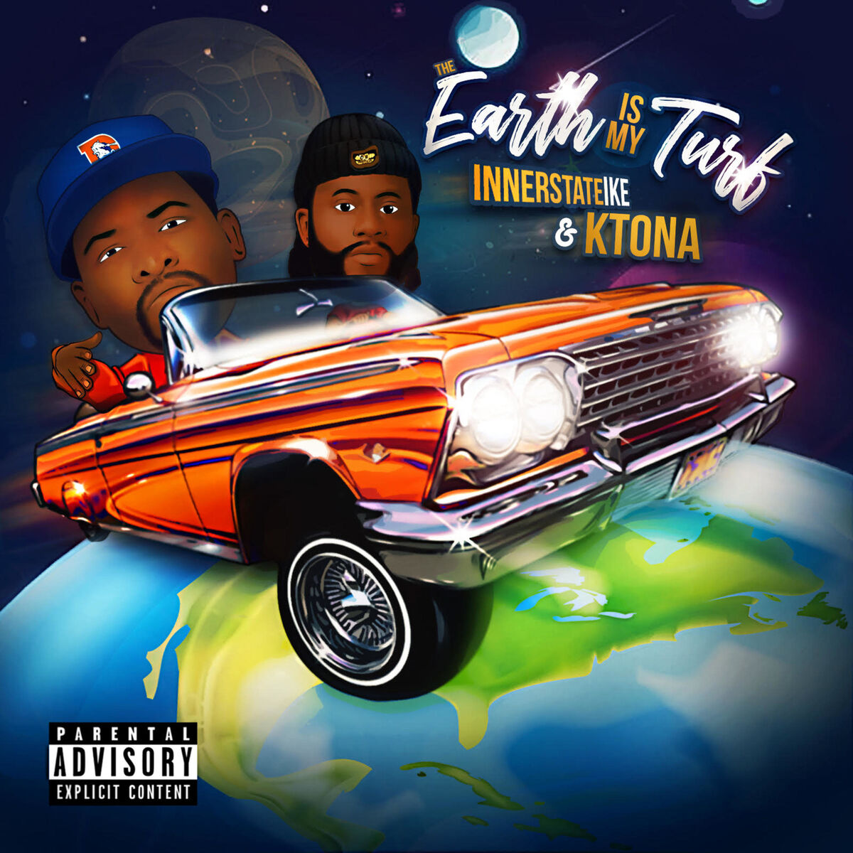 Innerstate Ike & KTona: The Earth Is My Turf: CD Innerstate Ike & KTona: The Earth Is My Turf: CD