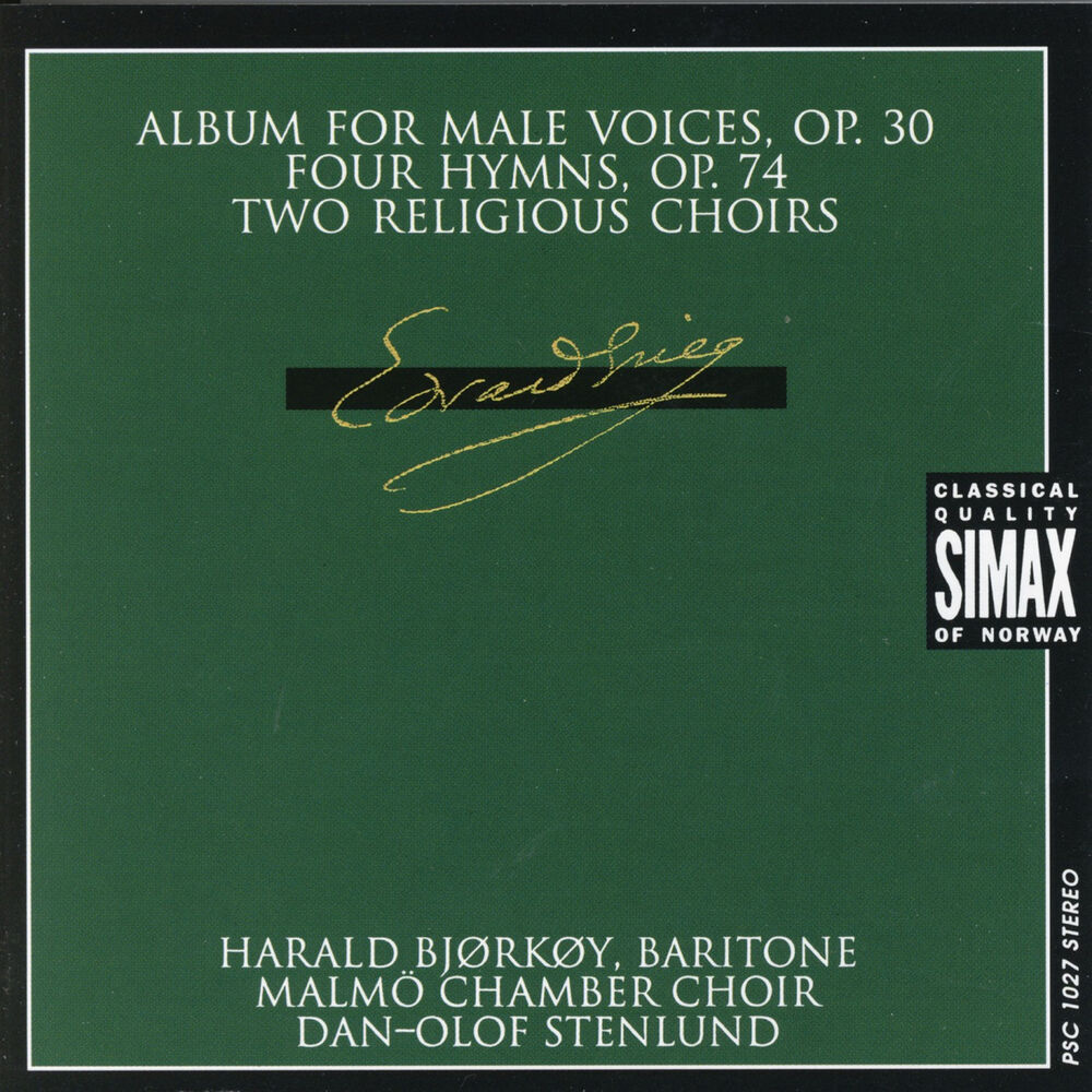 Picture of Edvard Grieg: Four Hymns Op.74 Etc