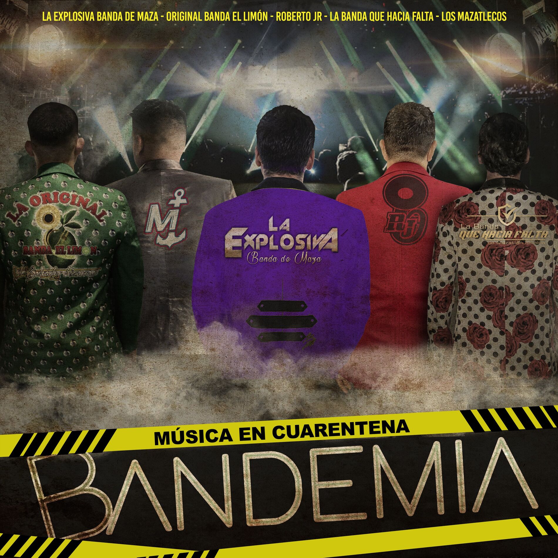 Album cover of Bandemia (con Banda Los Mazatlecos, La Banda Que Hacía Falta)