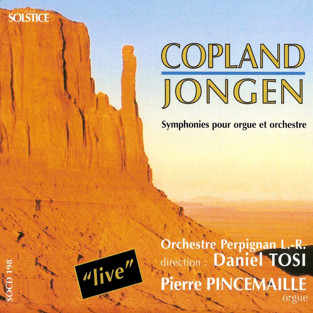 Picture of Jongen: Symphony Concertante, Op. 81 - Copland: Symphony for Organ & Orchestra