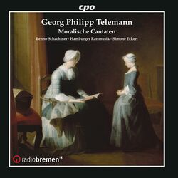Cover of Telemann: Moralische Cantaten