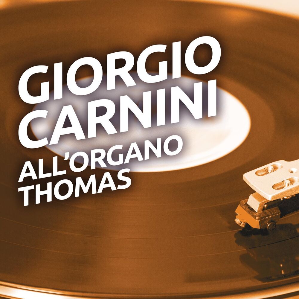 Picture of Giorgio Carnini all'organo Thomas