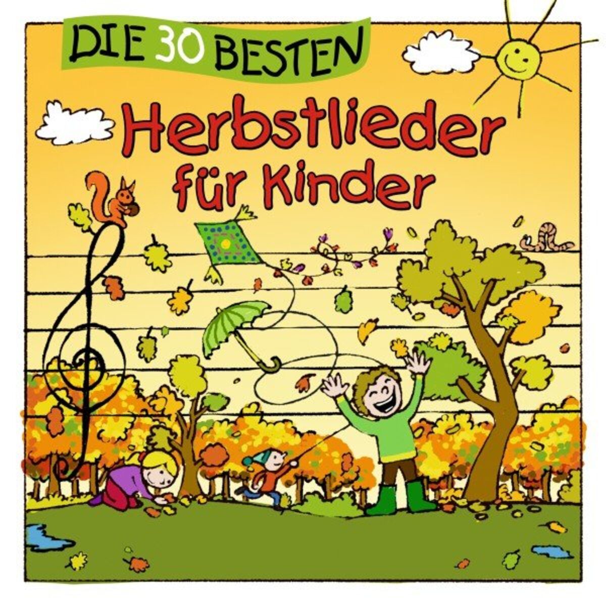 Album picture of Die 30 besten Herbstlieder für Kinder