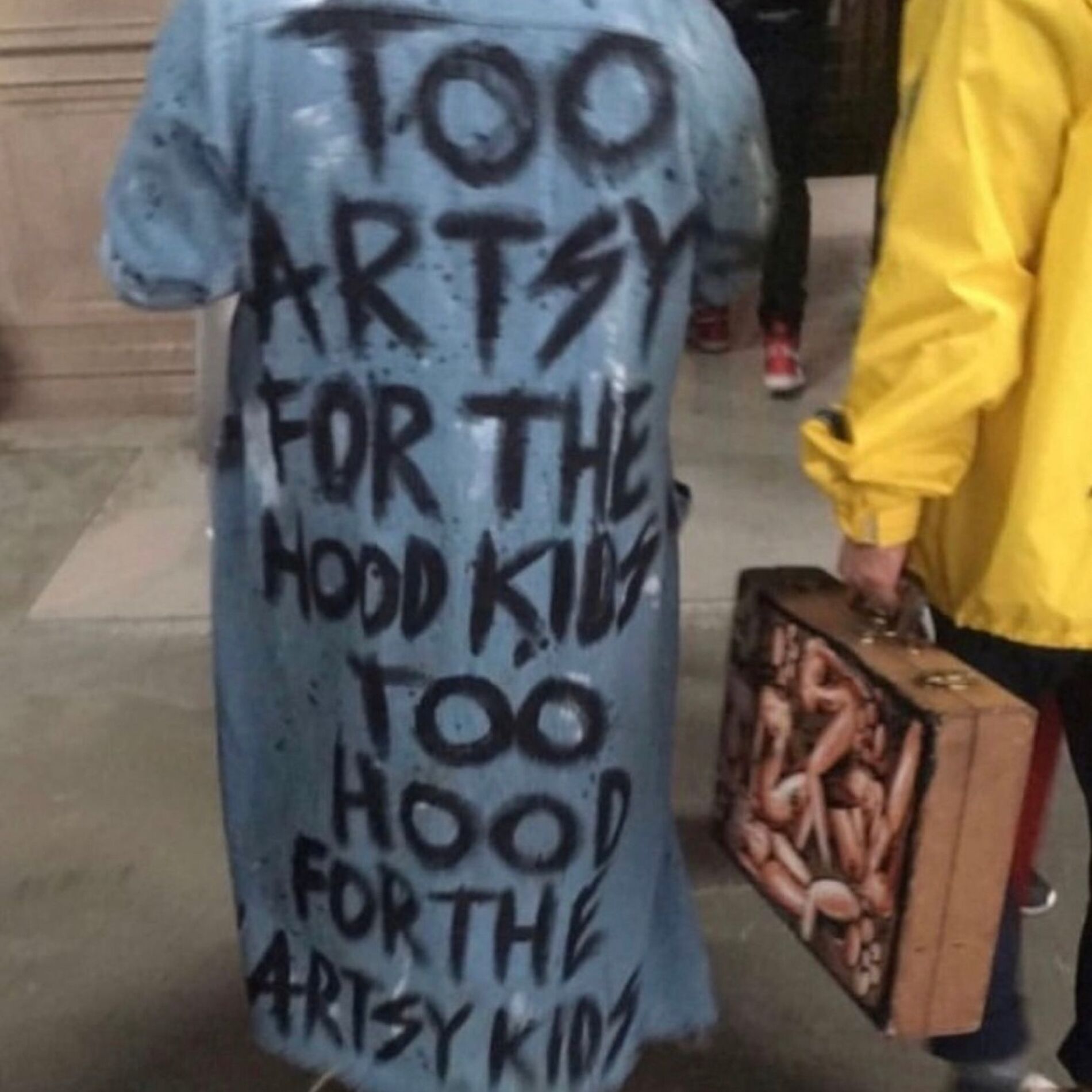 Album cover of Too Artsy For The Hood Kids, Too Hood For The Artsy Kids.