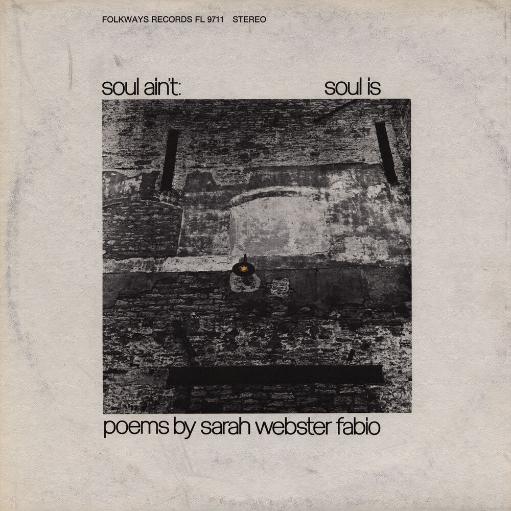 Picture of Soul Ain't Soul Is: Poems by Sarah Webster Fabio