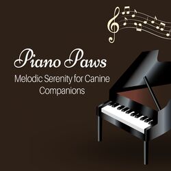 Cover of Piano Paws: Melodic Serenity for Canine Companions