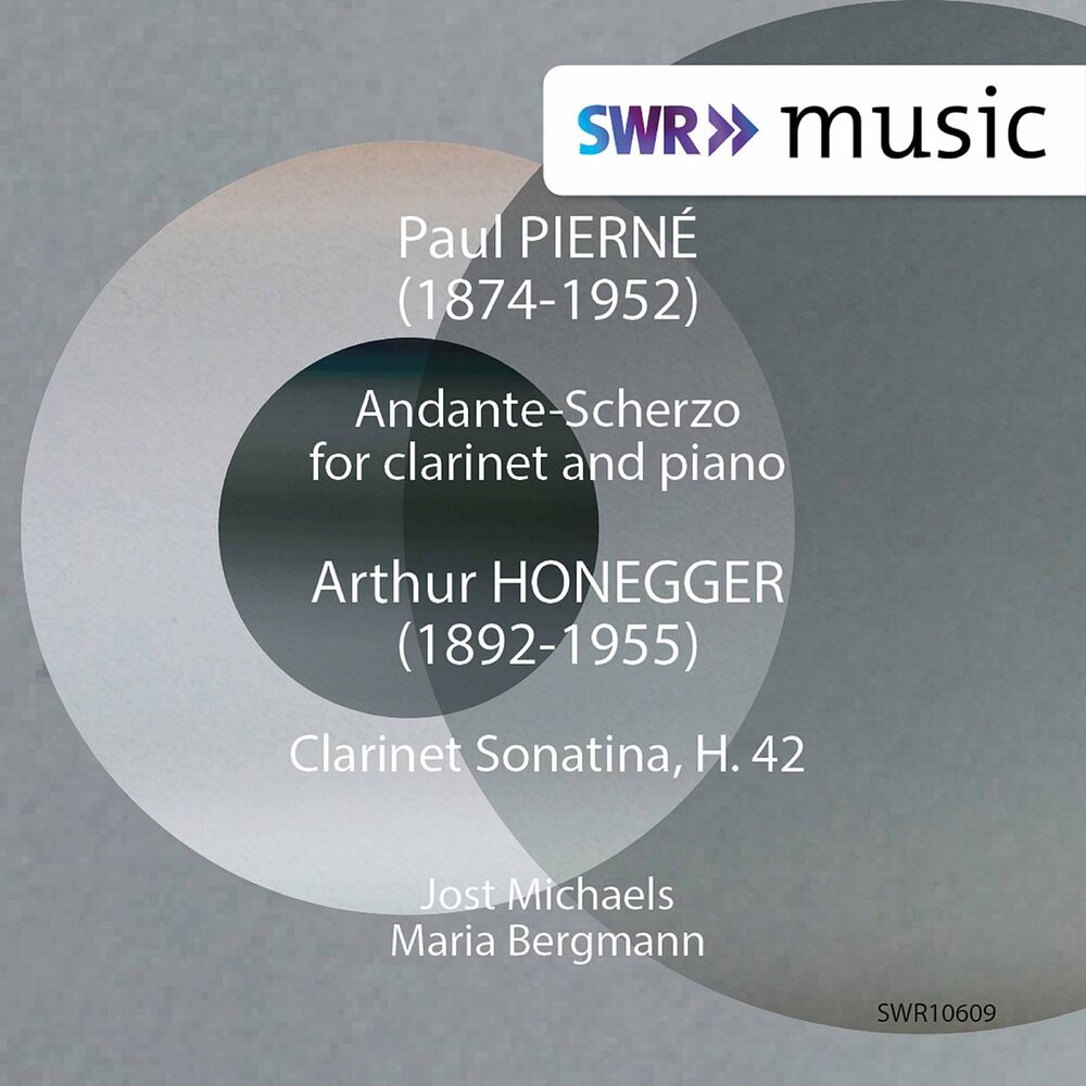 Picture of Paul Pierné: Andante scherzo - Honegger: Clarinet Sonatina, H. 42