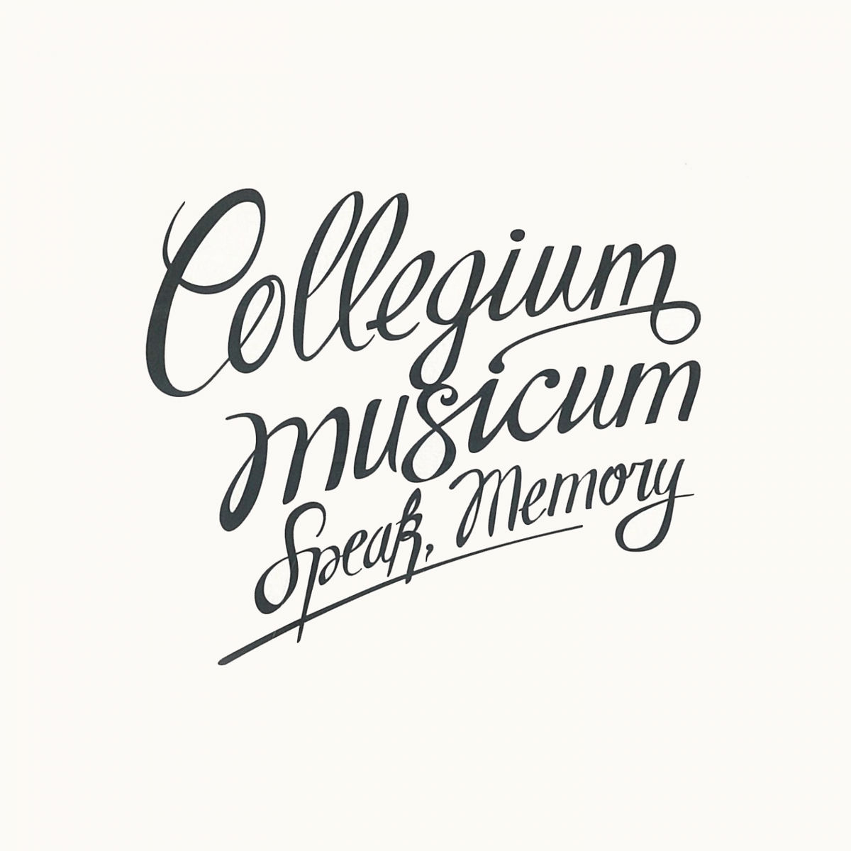 Album cover of Speak, Memory (Live)
