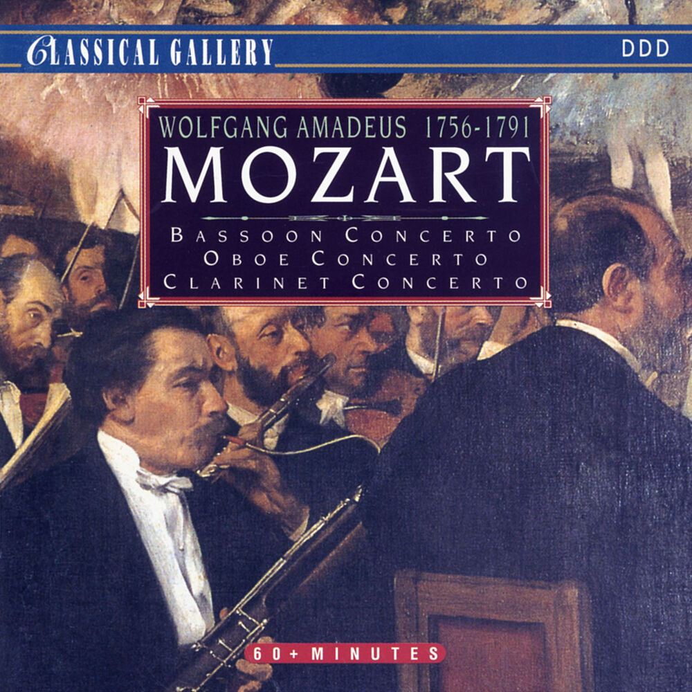 Picture of Mozart: Bassoon Concerto, Oboe Concerot, Clarinet Concerto