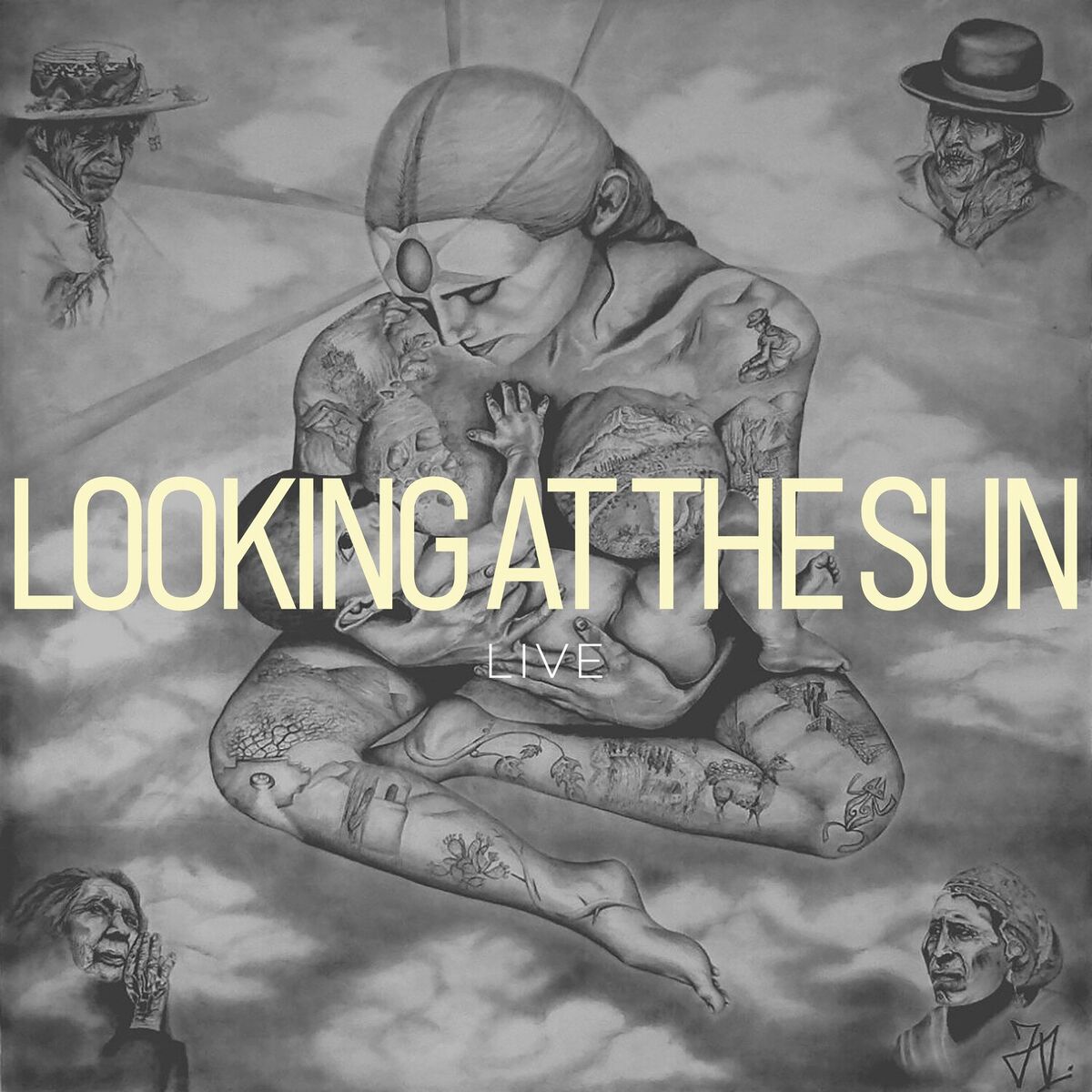 Album cover of Looking at the Sun (vivo)