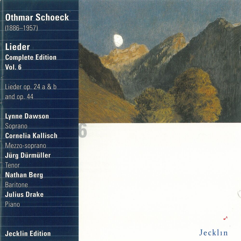 Picture of Othmar Schoeck: Lieder - Complete Edition, Vol. 6