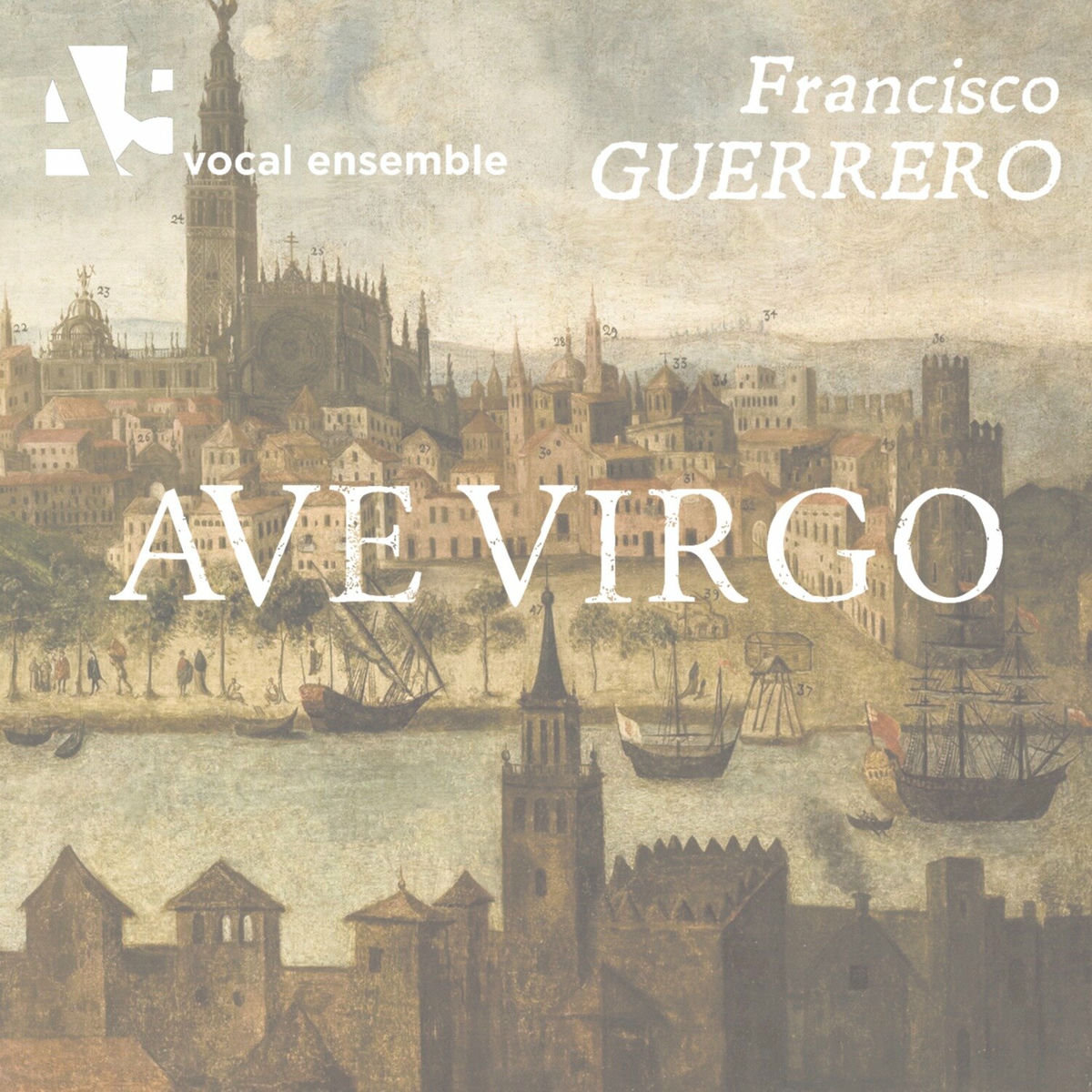 Album cover of Guerrero: Ave virgo sanctissima