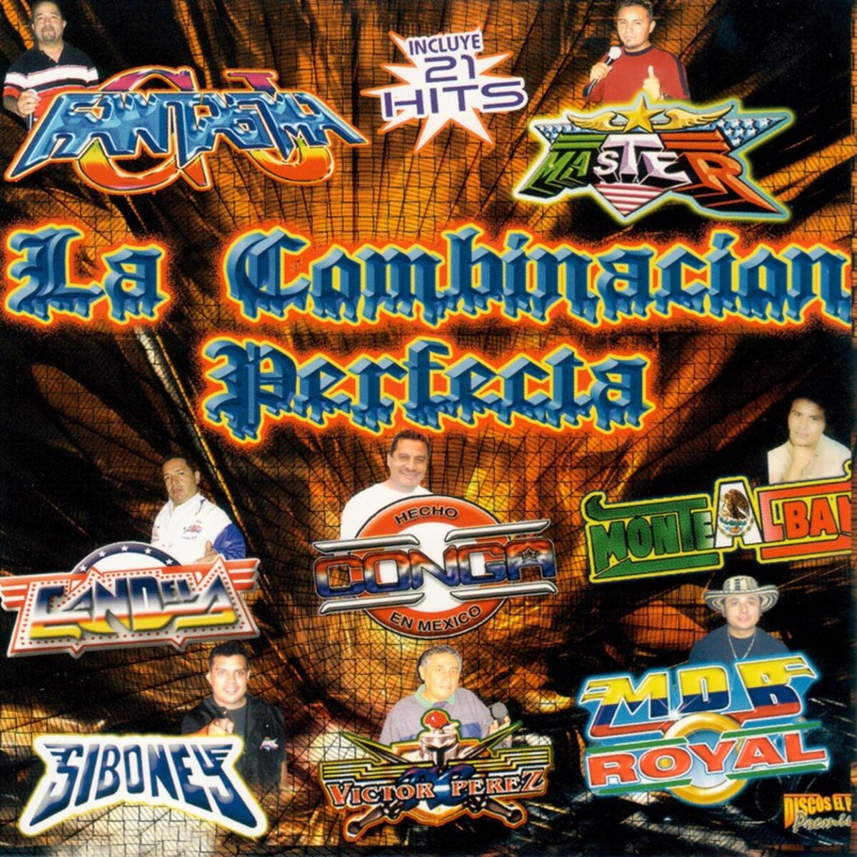 Album cover of La Combinacion Perfecta (100% Cumbia Sonidera)