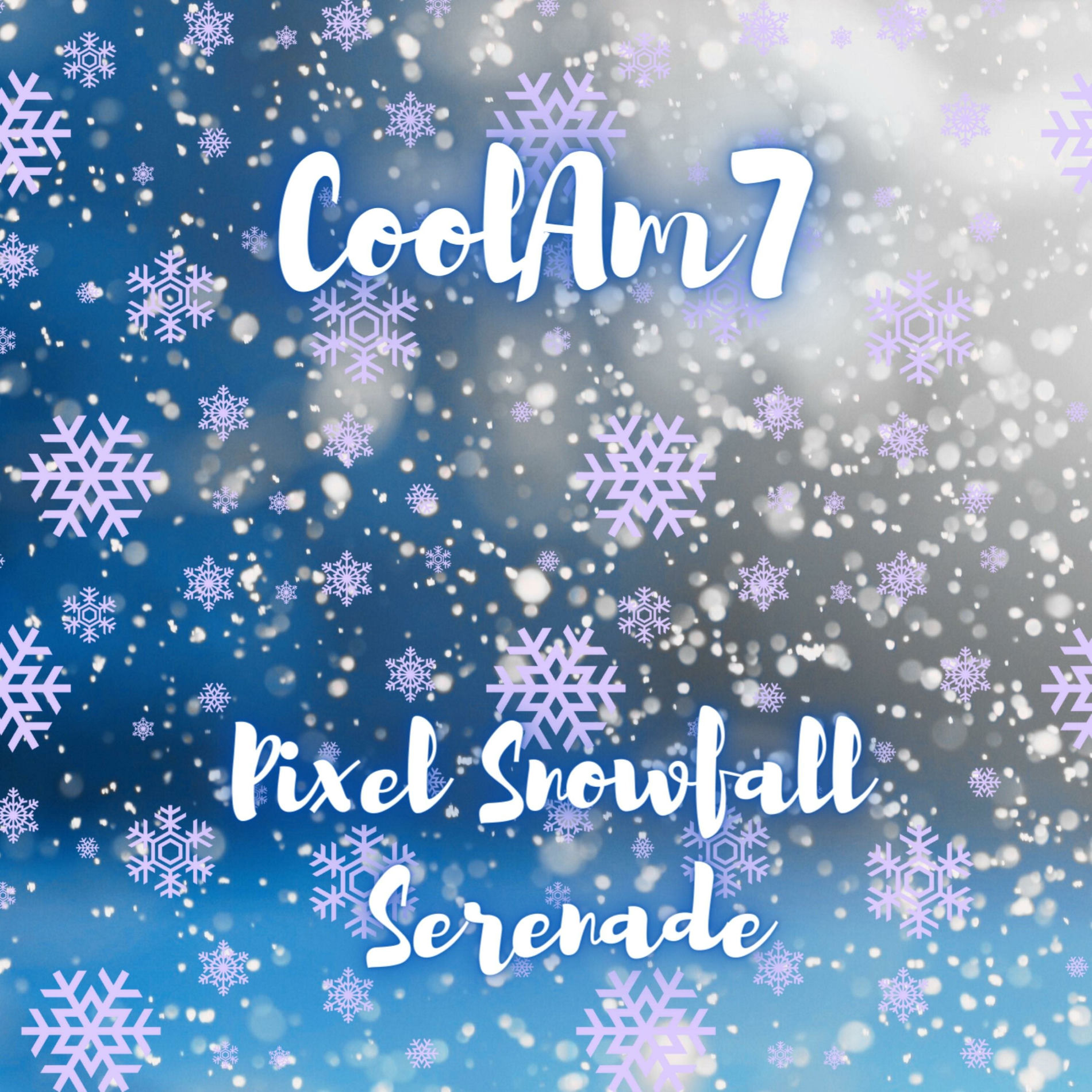 Album cover of Pixel Snowfall Serenade