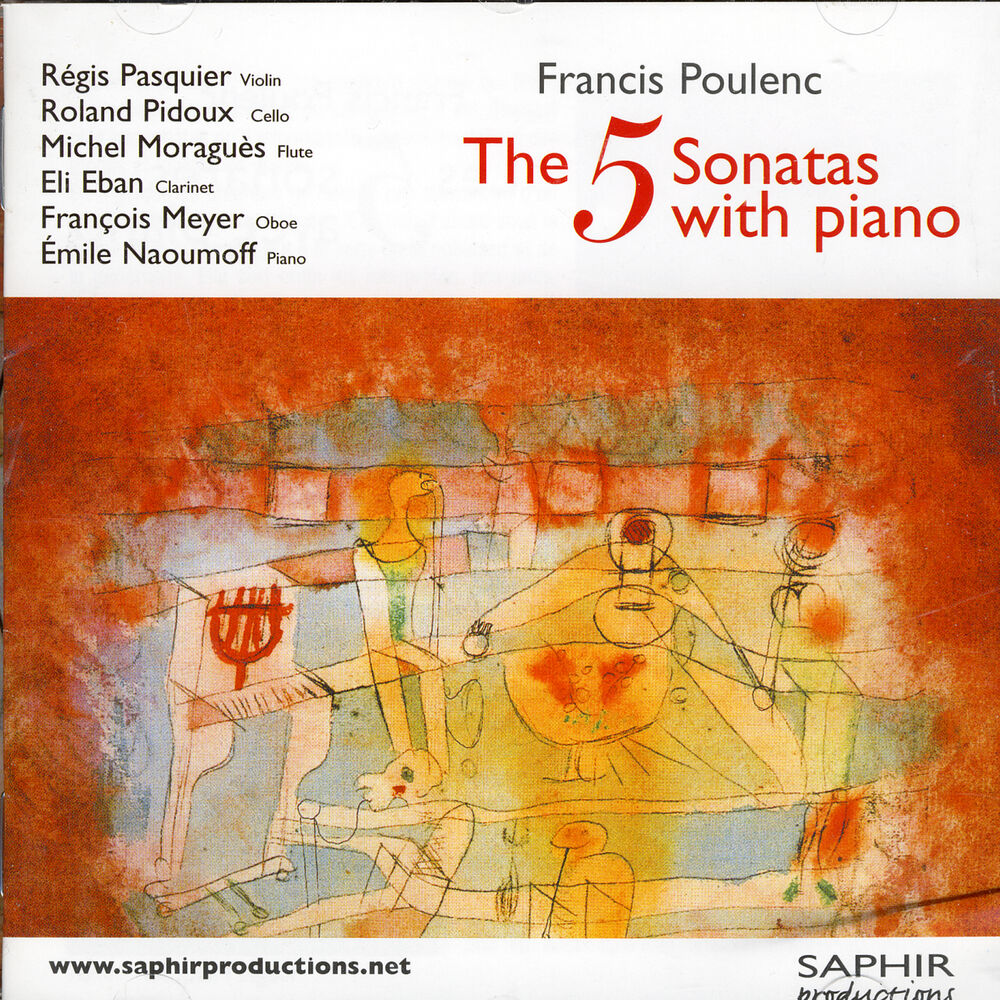 Picture of Francis Poulenc - The 5 Sonatas With Piano