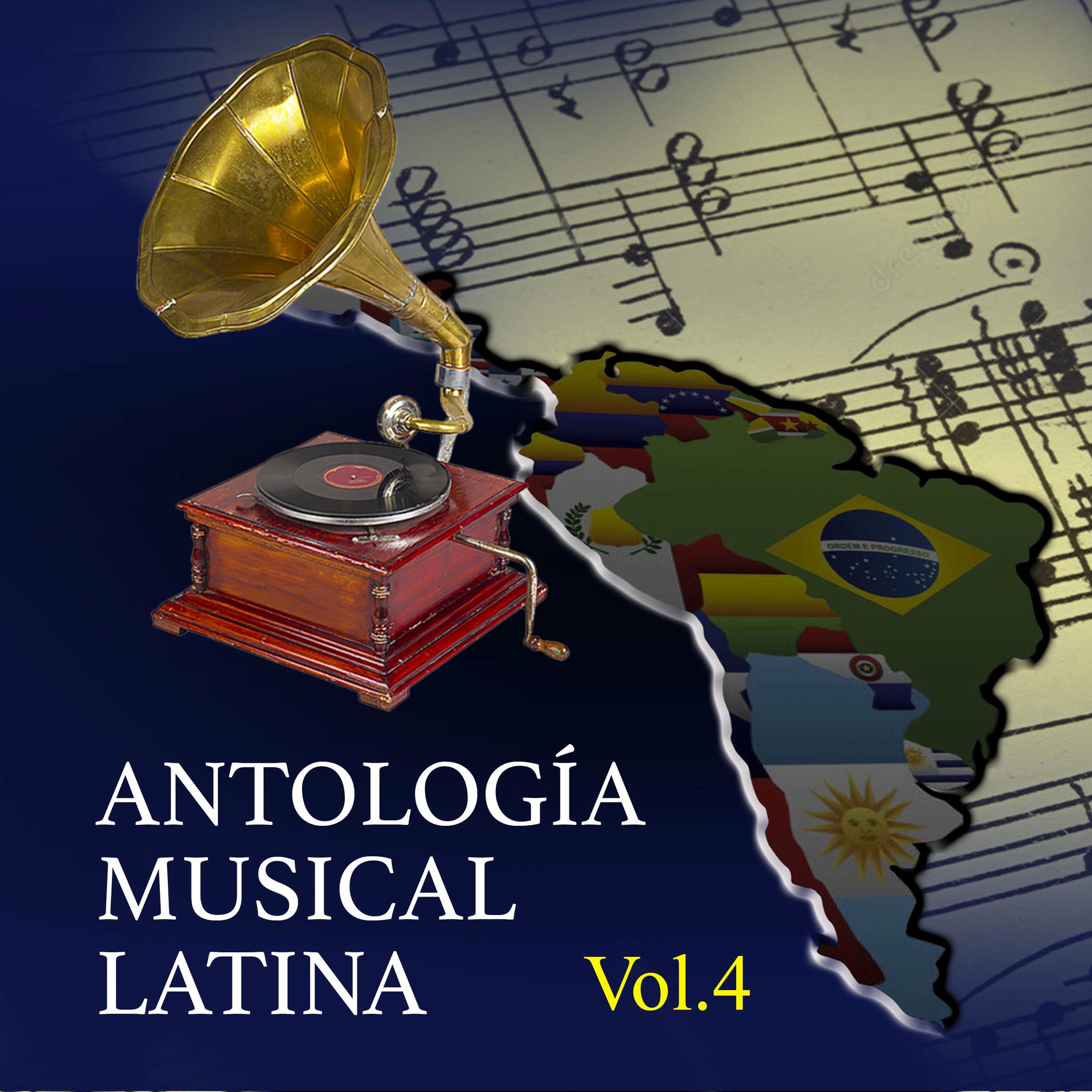Album cover of Antología Musical Latina, Vol.4