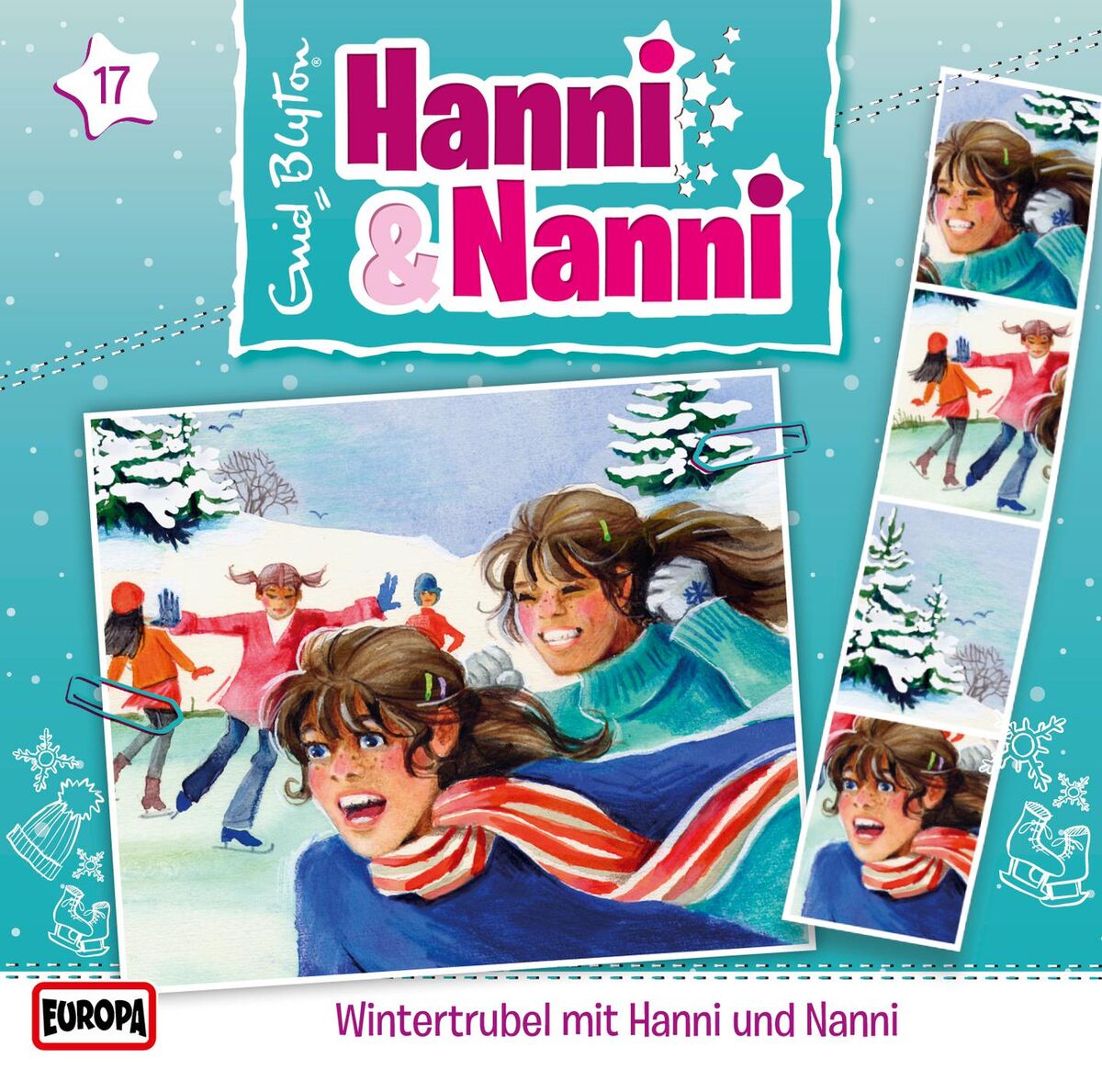 Album cover of 17 - Wintertrubel mit Hanni und Nanni