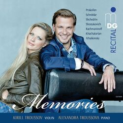 Cover of Memories - Russian Album for Violin and Piano