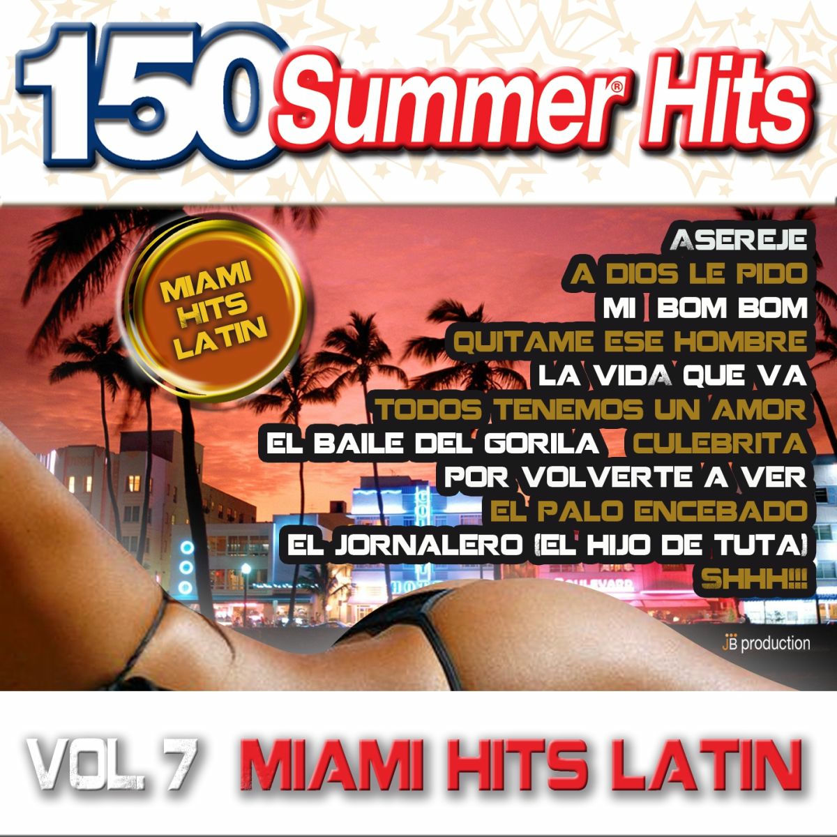 Album cover of Summer Hits, Vol. 7 (Miami Latin Hits)
