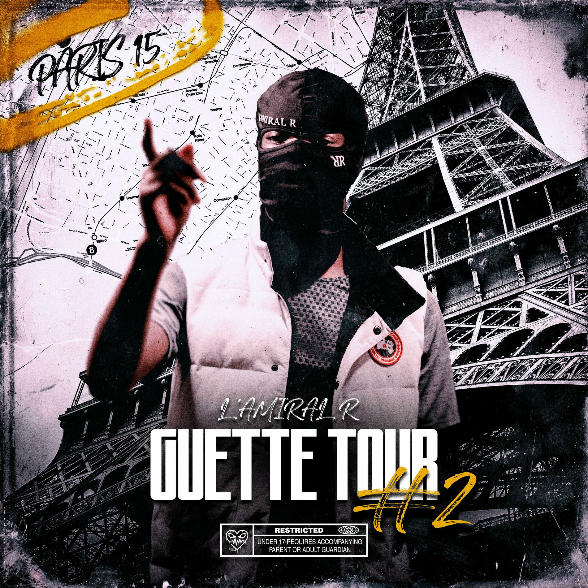Album cover of Guette Tour #2 (feat. L'AMIRAL R)