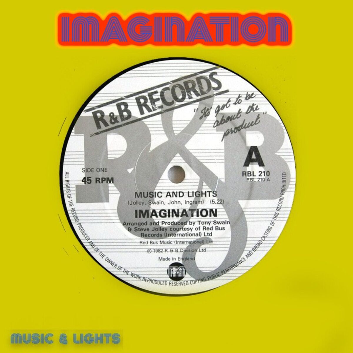 Album cover of Music and Lights