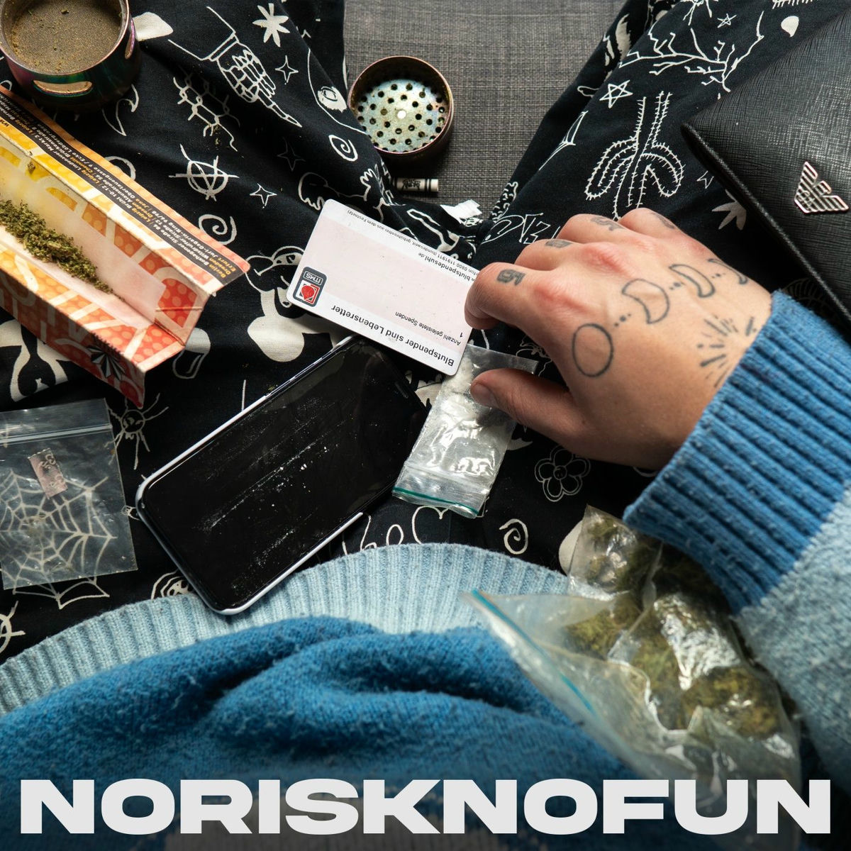 Album cover of no risk no fun