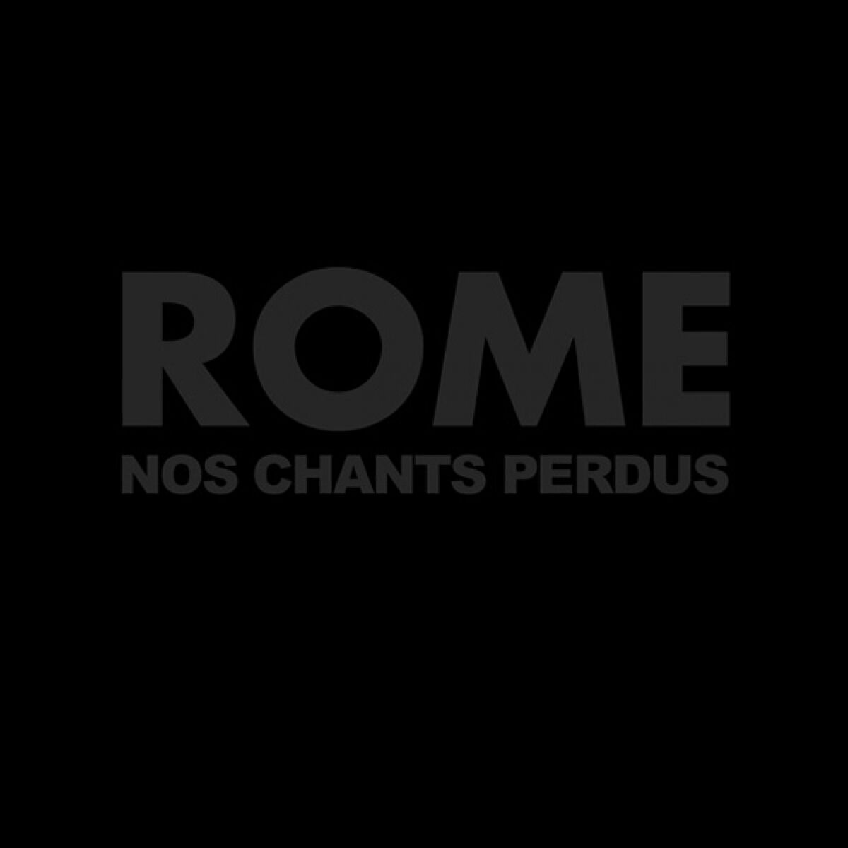 Album cover of Nos chants perdus
