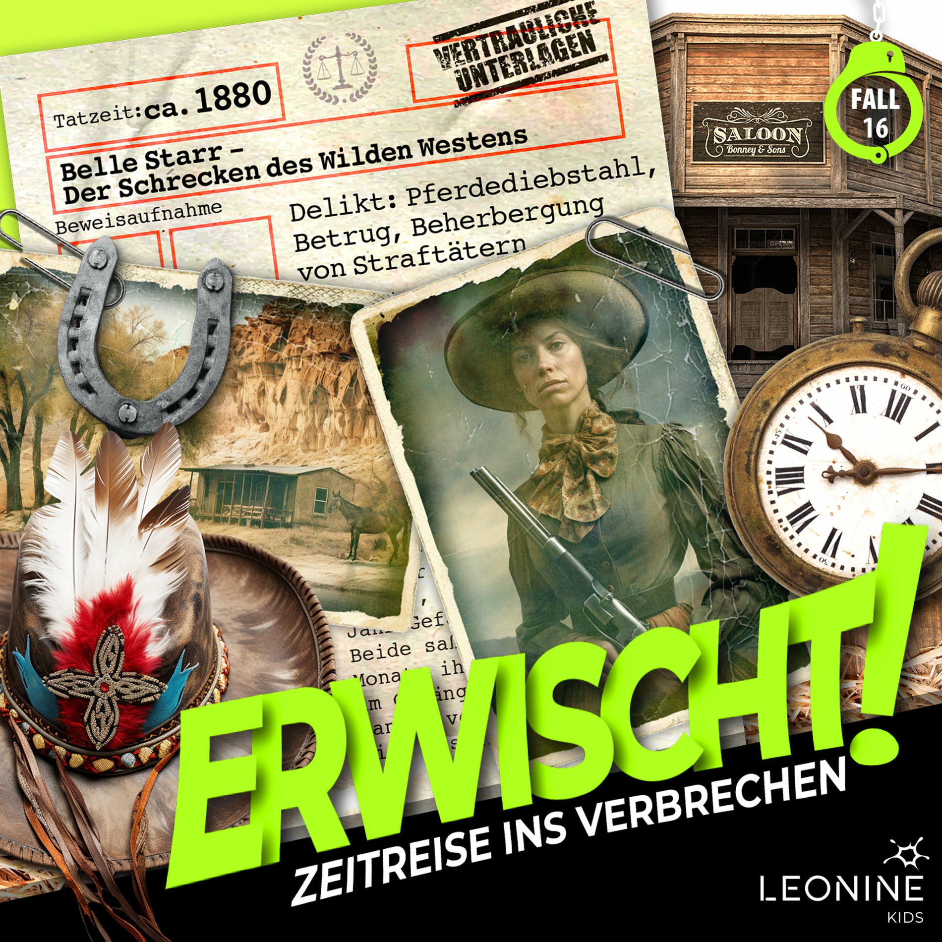 Album cover of Folge 16: Belle Starr - Der Schrecken des Wilden Westens