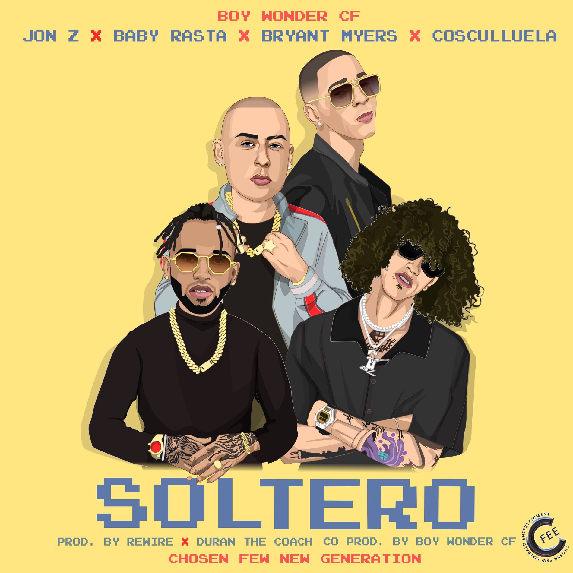 Album cover of Soltero (feat. Jon Z & Baby Rasta)