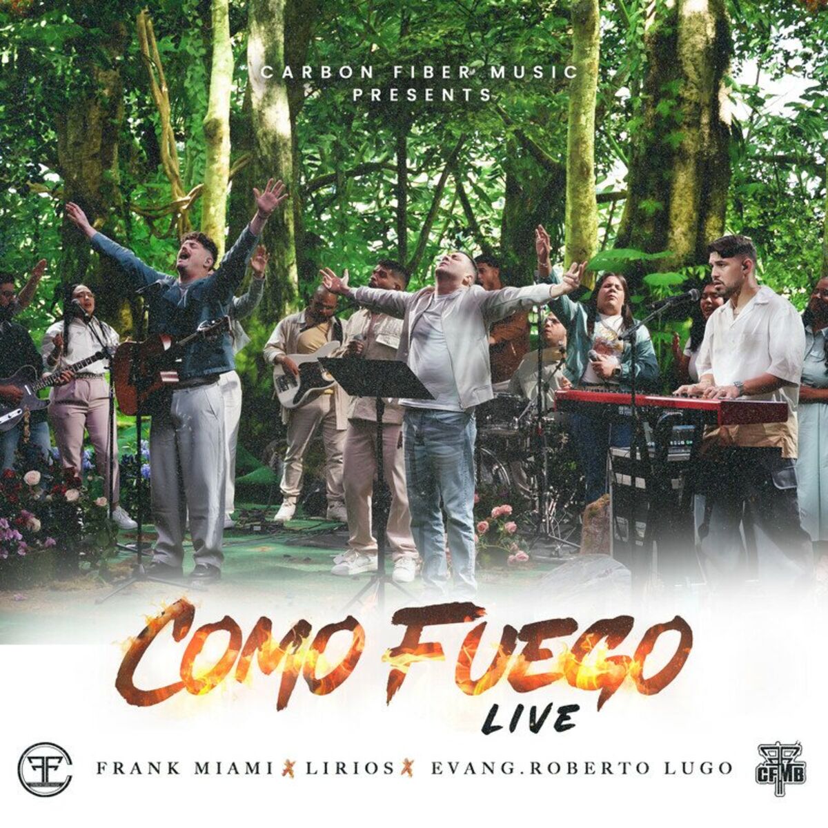 Album cover of Como Fuego (Live)