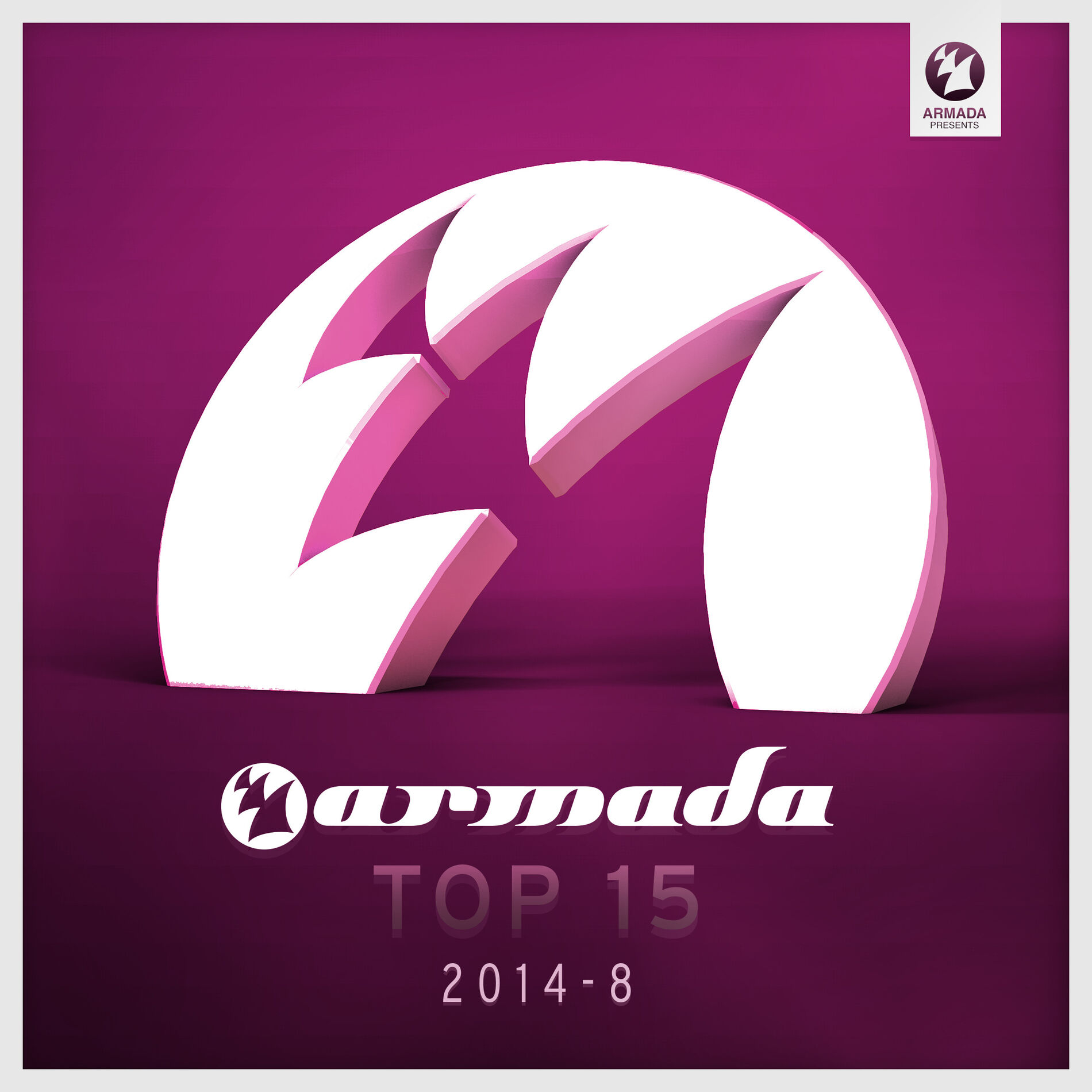 Album cover of Armada Top 15 - 2014-08