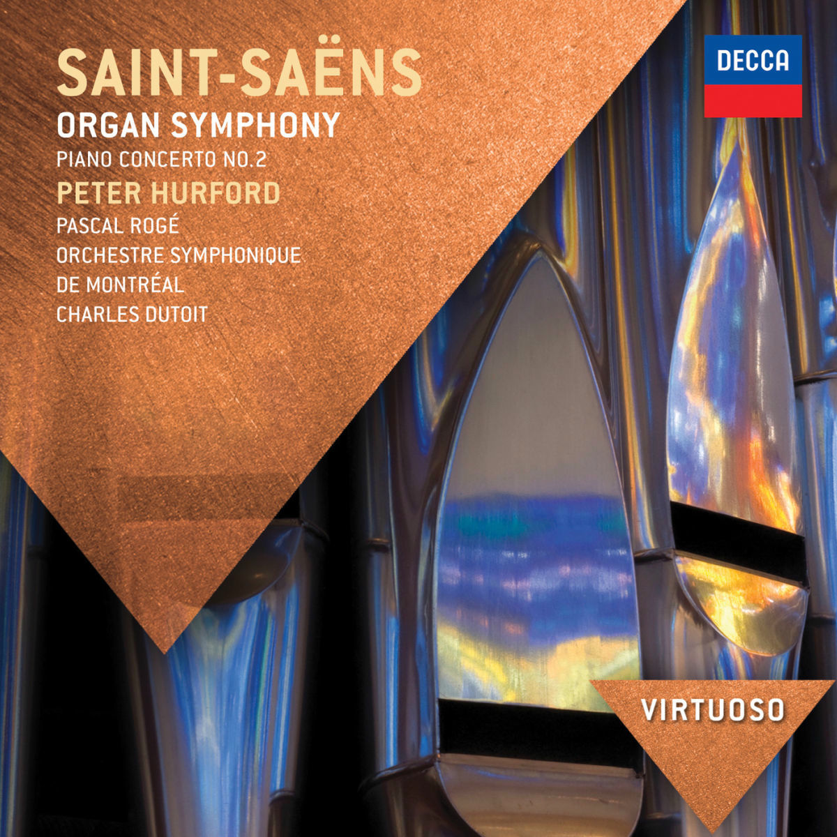 Peter Hurford - Saint-Saëns: Organ Symphony; Piano Concerto