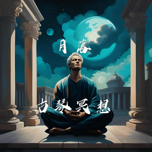月落古琴冥想