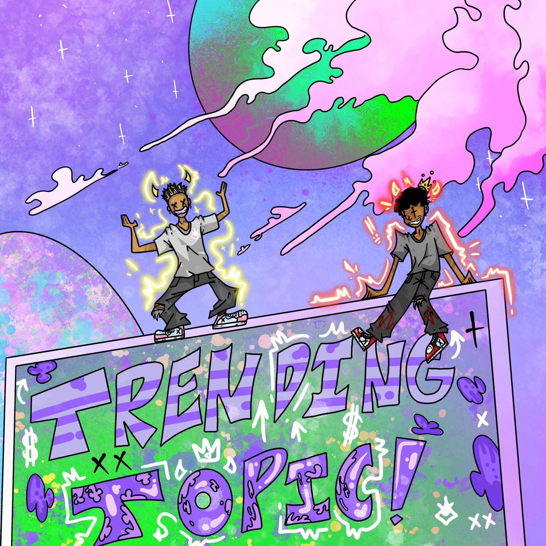 Album cover of Trending Topic (feat. Eric Reprid)